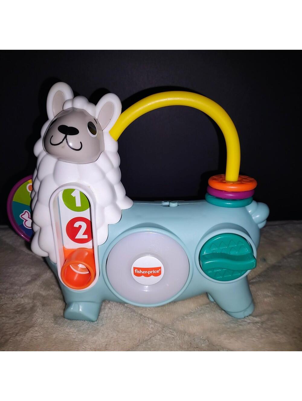 Fisher Price Linkimals 123 Activity Llama Interactive Learning Toy Lights Sounds